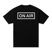 ON-AIR / ON AIR BASIC LOGO S/SL TEE / BLACK