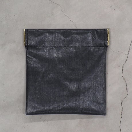 ZEPTEPI & Co. / FLEX FLAME PURSE / LITESKIN / SMALL / BLACK HEATHER