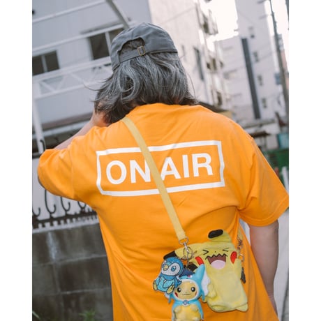 ON-AIR / ON AIR BASIC LOGO S/SL TEE / WHITE