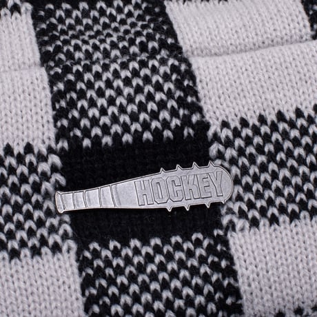 HOCKEY / HOCKEY PLAID BEANIE / GREY