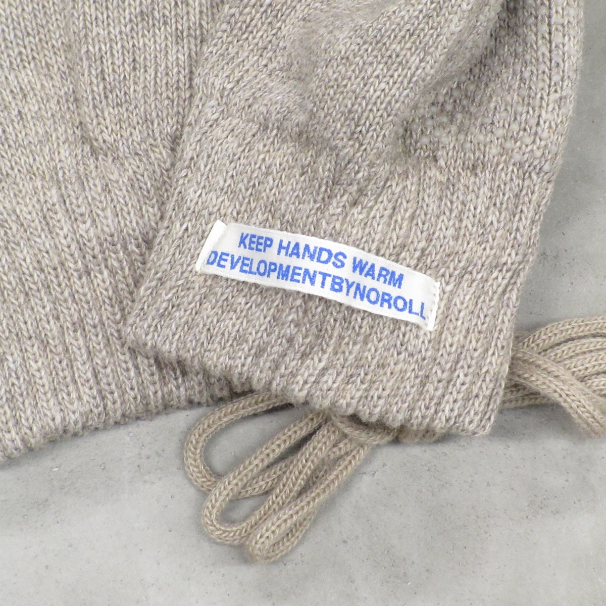 NOROLL / USUALLY GLOVE / BEIGE | Sophomore