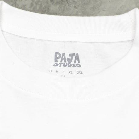 PAJA STUDIO / A LOGO L/S TEE / WHITE