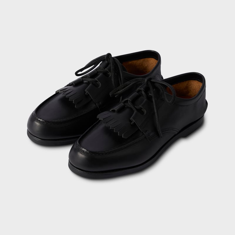 PHIGVEL MAKERS & Co. / GHILLIE MOCCASIN / BLACK