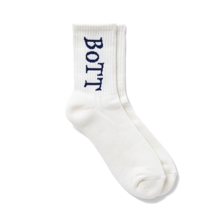 BoTT / OG LOGO SOCKS / WHITE