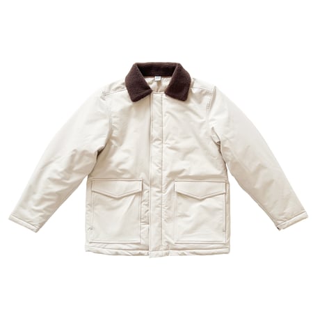 COMFORTABLE REASON / BOA PUFF JACKET / IVORY