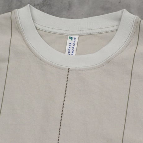 NOROLL / UNEVENNESS L/S TEE / LT.BEIGE