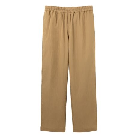 ON-AIR / COTTON NYLON TUSSER STANDARD EASY PANT / KHAKI