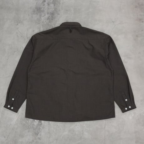 NOROLL / HWR SHIRT / DARKEST BROWN