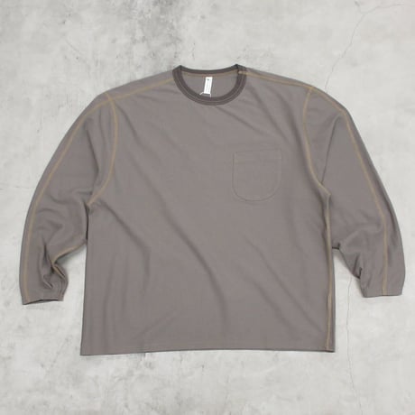 NOROLL / DRY WASHI L/S POCKET TEE / KUCHIBA