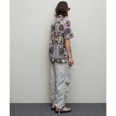 BAL / CRINKLE WIDE MOUNTAIN PANT / SAND BEIGE