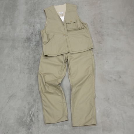 tone / MINMAL WORK PANTS / BEIGE