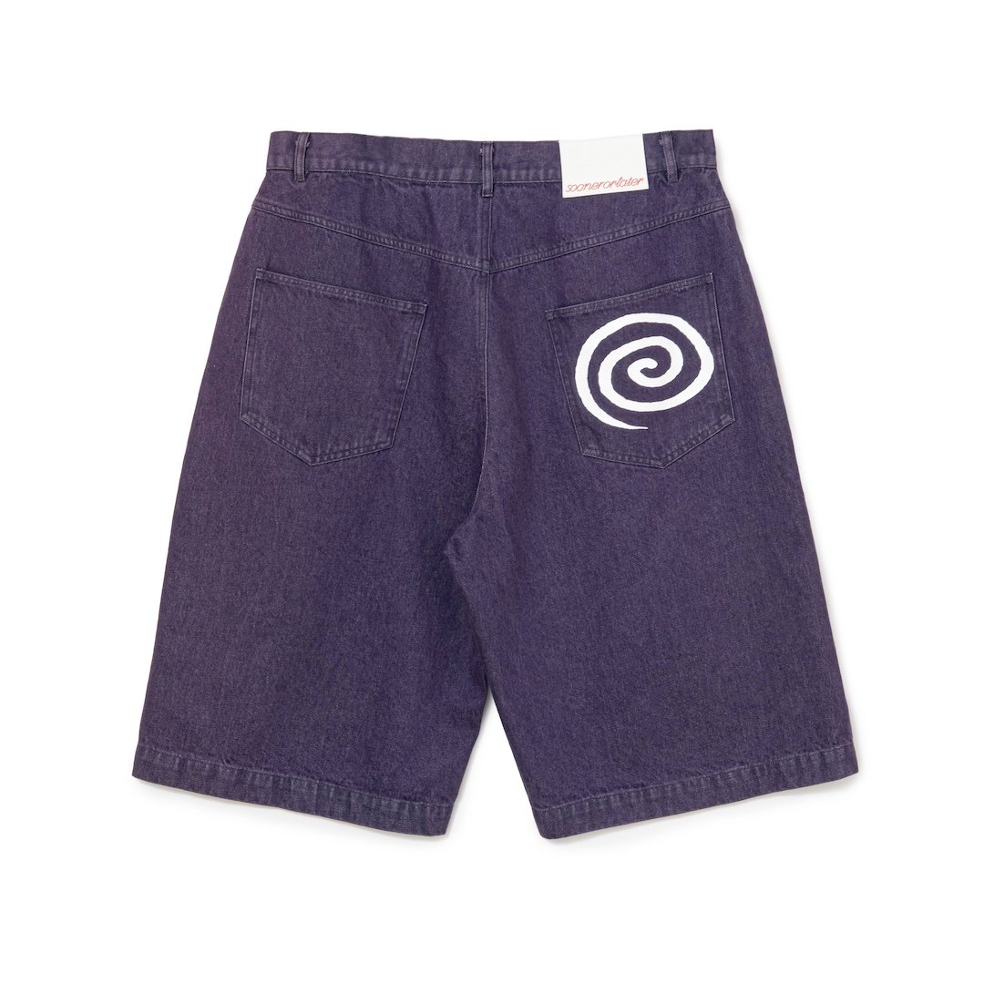 SOL soonerorlater / GURUGURU DENIM SHORTS / PUR