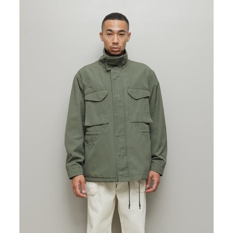 BAL / CURB POCKET FIELD JACKET / ARMY GREEN