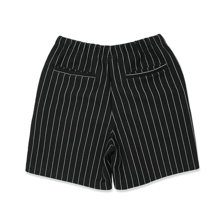 TRIBE WEAR / x MASTERPIECE SOUND MP BASIC SWEAT SHORTS / BLACK STRIPE