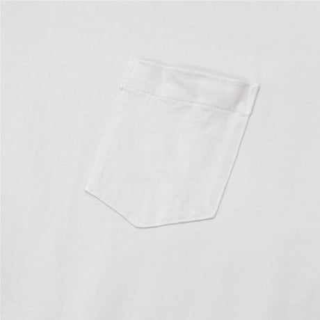 tone / POCKET T SHIRT / D.WHITE