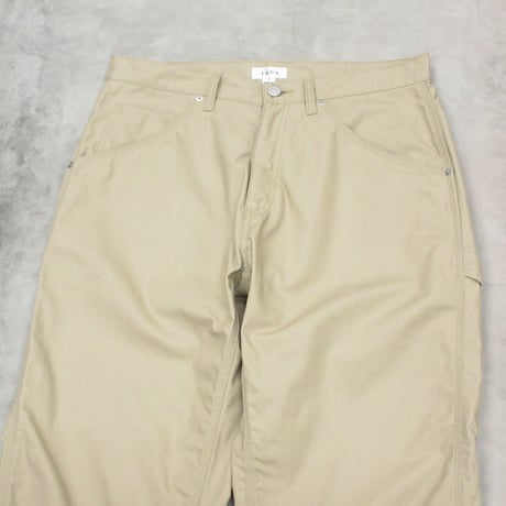 tone / MINMAL WORK PANTS / BEIGE