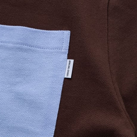 SPECIAL GUEST K.K. / SG 3COLORS S/S POLO SHIRTS / BROWN