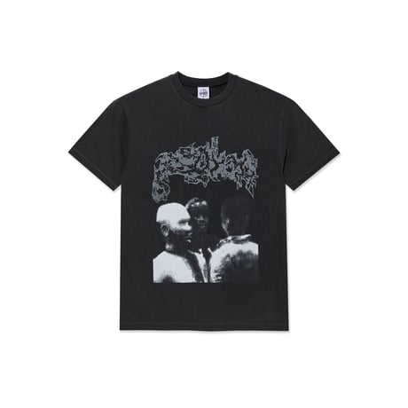 POLAR SKATE CO. / BAND TEE / OVERHEAD / SILVER BLACK