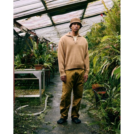 tone / TIED HAT / BROWN