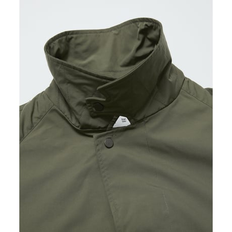 BAL / x TAION BALMACAAN COAT WITH DETACHABLE DOWN VEST / CARBON
