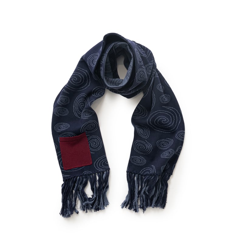 SOL soonerorlater Sparkling Scarf スカーフ SOL soonerorlater / SPARKLING SCARF / NAVY | So