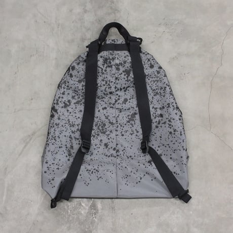 ZEPTEPI & Co. / DRIL BAG / LARGE / RAINDROPS / GRAY