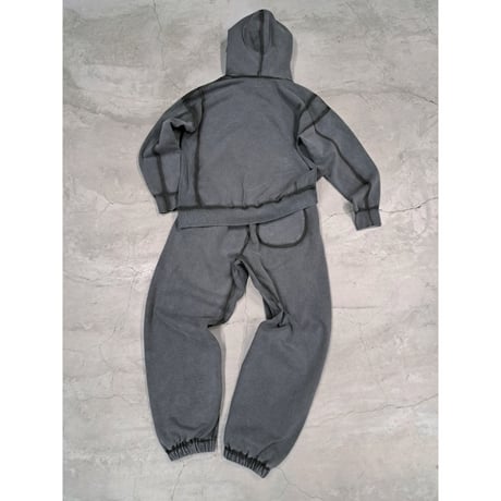 ZEPTEPI & Co. / HOODED SWEAT / THE / SEAMLINE / BLACK