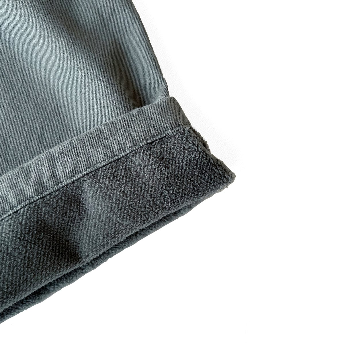 COMFORTABLE REASON / FLEECE BACK SLACKS / IVORY