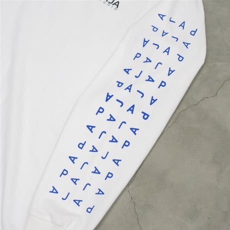 PAJA STUDIO / A LOGO L/S TEE / WHITE