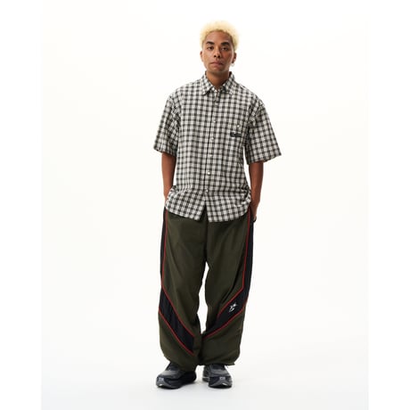 BoTT / PLAID S/S SHIRT / BLACK