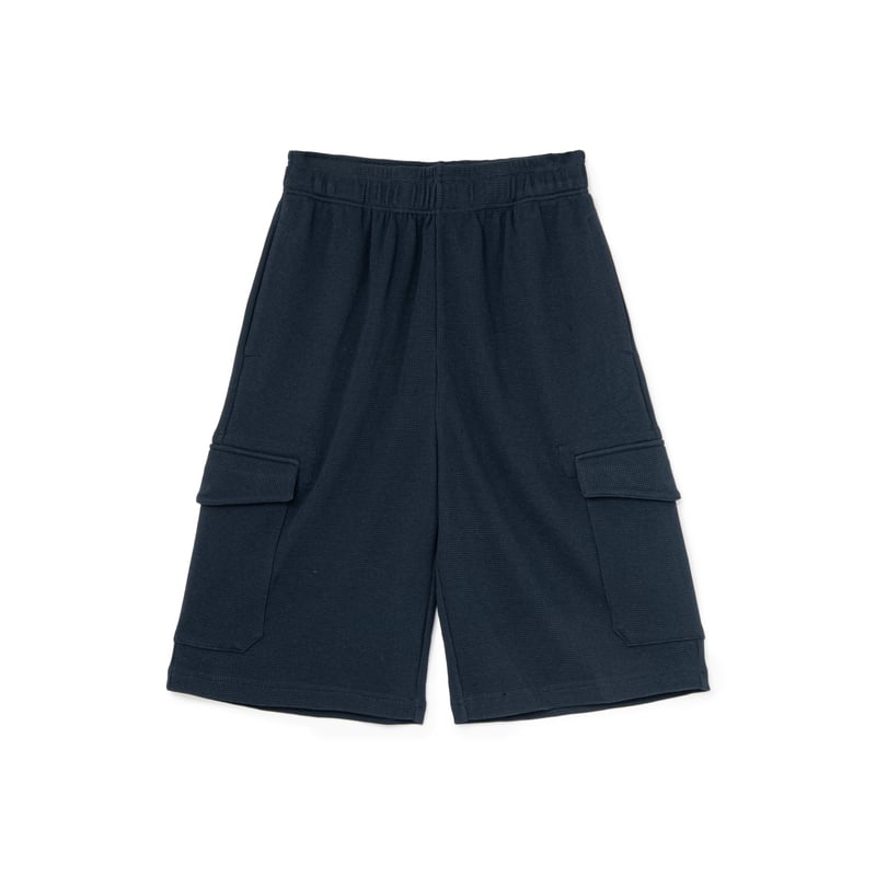 SOL soonerorlater / WAFFLE CARGO SHORTS / NAVY