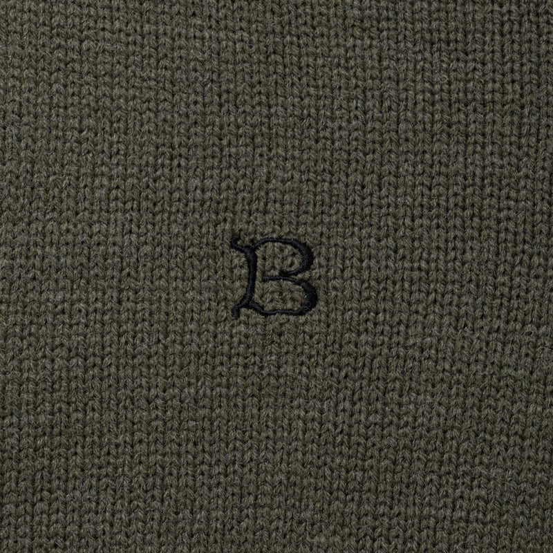BoTT / HALF-ZIP DRIVERS KNIT / OLIVE | Sophomore BoTT / HALF-ZIP DRIVERS KNIT / OLIVE | Sophomore