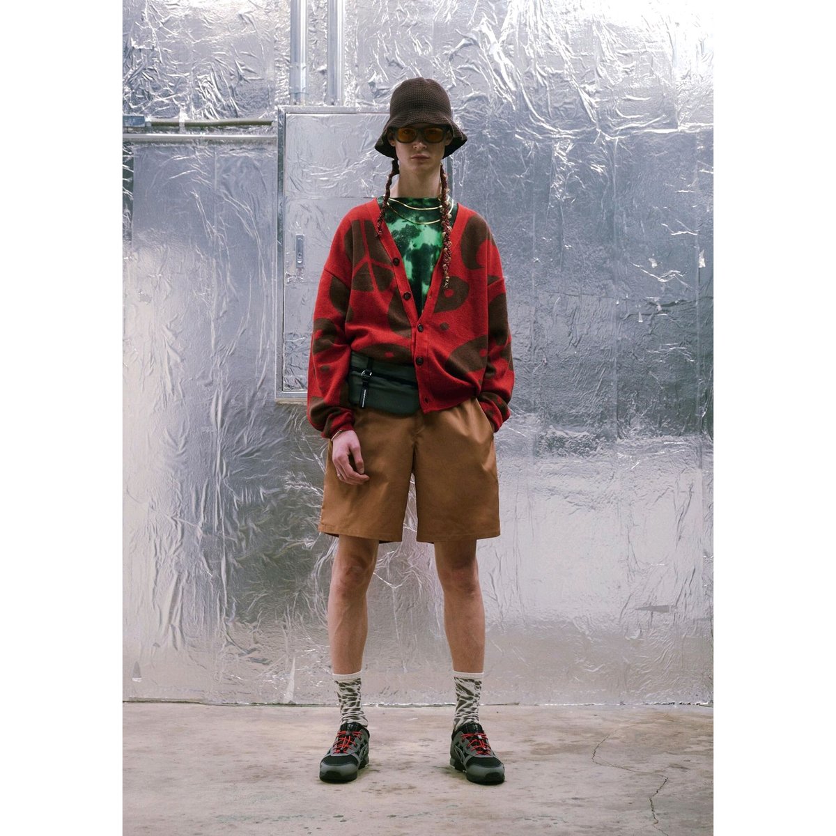 BAL / JACQUARD RAMIE CARDIGAN / WHITE | Sophomore