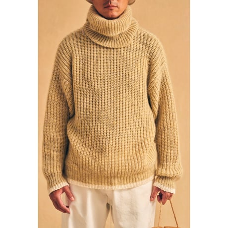 tone / KID MOHAIR MIX SWEATER / MACHICOT
