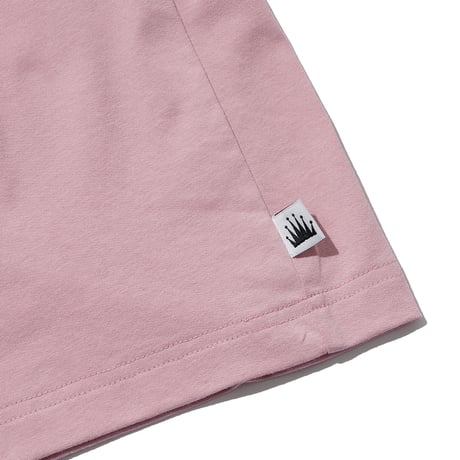 SARCASTIC / HOMME CROWN SHORT SLEEVE TEE / L.PINK