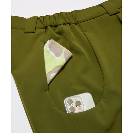 BAL / STRAIGHT LEG STRECH CURV POCKET PANT / ASPHALT