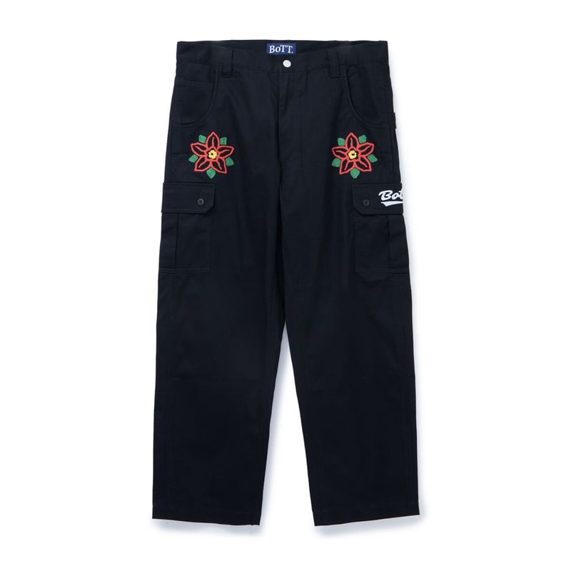 【新品未使用】BoTT COTTON CARGO PANT BLACK FW25_RC-5571_BLACK_PANT_off_1.