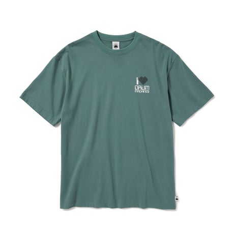 SARCASTIC / I LOVE DRUM MACHINES SHORT SLEEVE TEE / B.GREEN