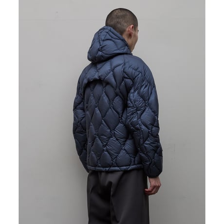 BAL / x TAION REMOVABLE SLEEVE DOWN JACKET / BLUE GRAY