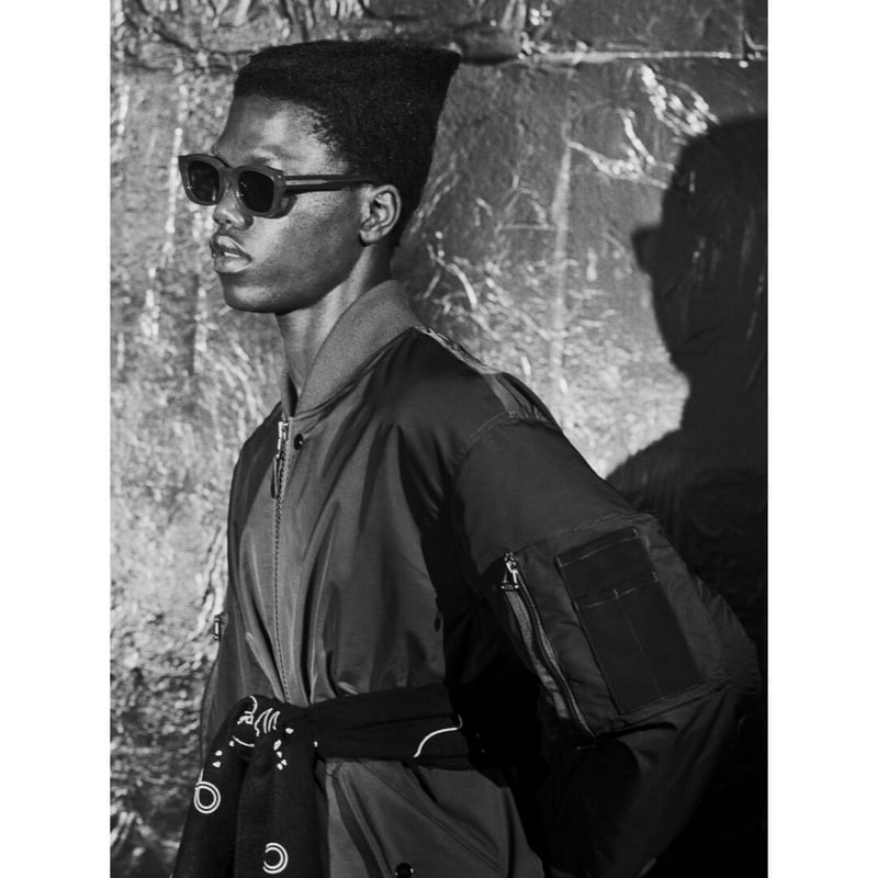 BAL / NYLON TWILL BOMBER / ANTHRACITE | Sophomore