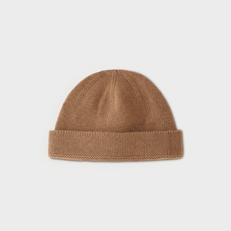 PHIGVEL MAKERS & Co. / CAMEL YARN MIL WATCH CAP / CAMEL