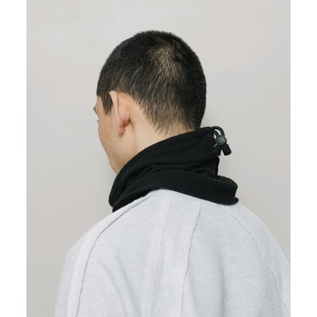 BAL / FLEECE 2WAY NECK BEANIE / BLACK