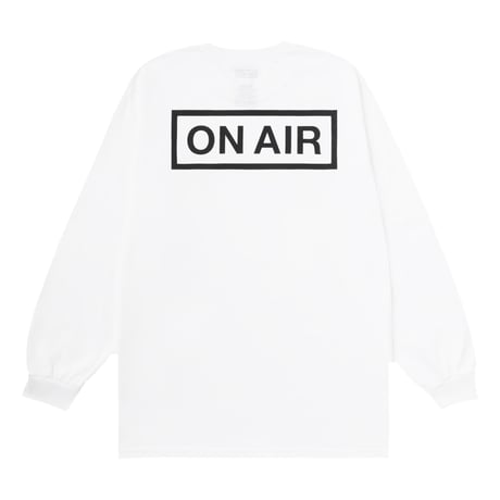 ON-AIR / ON AIR BASIC LOGO L/SL TEE / WHITE