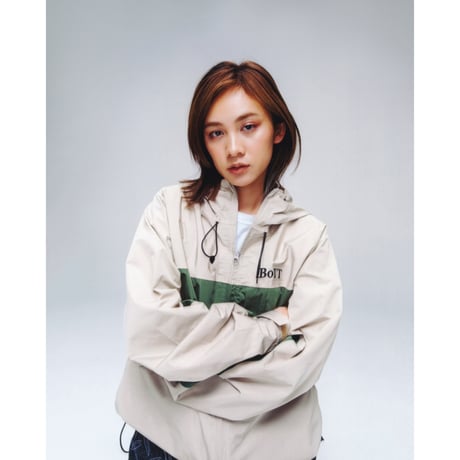 BoTT / 2 TONE SHELL JACKET / LIGHT BLUE