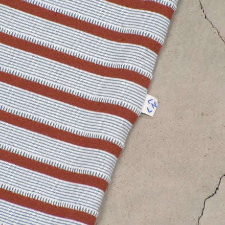 NOROLL / UNEVENNESS S/S TEE / ORANGE