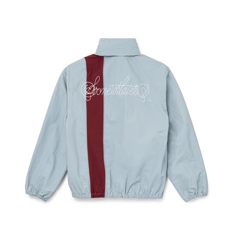 SOL soonerorlater / NYLON TRACK JACKET / LIGHT BLUE