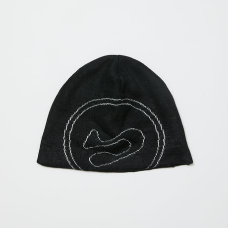 BAL / BIG LOGO SOFT BEANIE HAT / BLACK