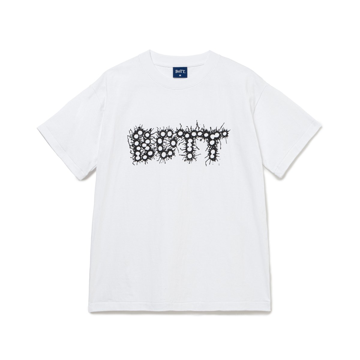 Sさん専用　BoTT ロゴ Tシャツ ホワイト BoTT ロゴプリント Tシャツ Sサイズ ホワイト - メルカリ