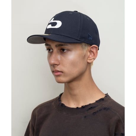 BAL / x NEW ERA 59/FIFTY LOW PROFILE b LOGO CAP / NAVY