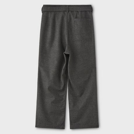 PHIGVEL MAKERS & Co. / C/W BELTED 2TUCK TROUSERS / HOUNDS TOOTH